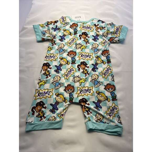 Southern Ivy Rugrats Romper One Piece Aqua 2 T Soft Bamboo New w/Tags - Picture 4 of 4